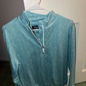 Waggler quarter zip golf shirt